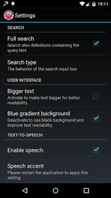 Advanced Offline Dictionary android App screenshot 6